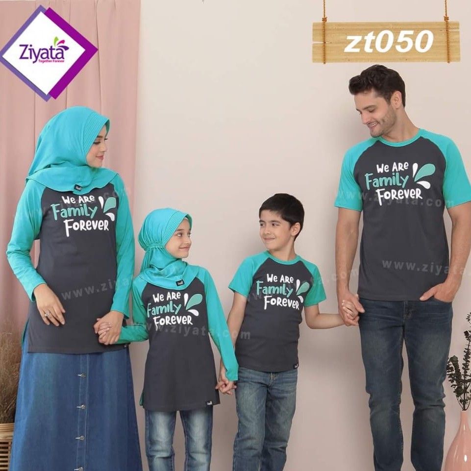 ZIYATA ZT50 Kaos  Couple  Keluarga  Muslim BajuCouple 