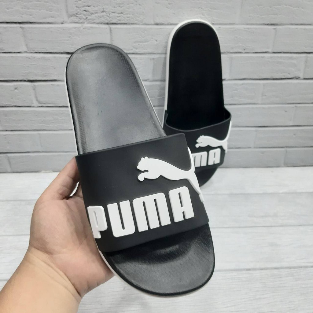 SENDAL IMPORT PUMA BLACK WHITE