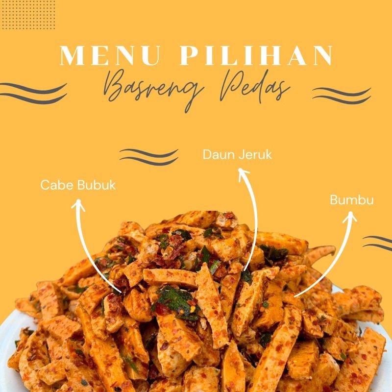 

BASRENG PEDAS DAUN JERUK isi 100 gram