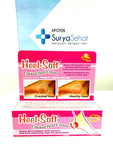 Heel Soft 20g / 50g Krim Kaki Kering dan Pecah-pecah