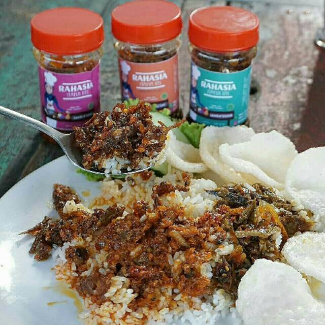 

[Termurah] Sambal Sambel Teri Medan Rahasia Mama Uti termurah, higienis, pedas, nikmat, non MSG