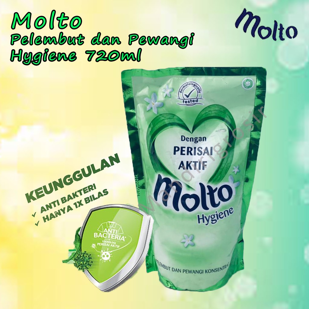 Hygiene *Molto * Pelembut dan Pewangi * 720ml