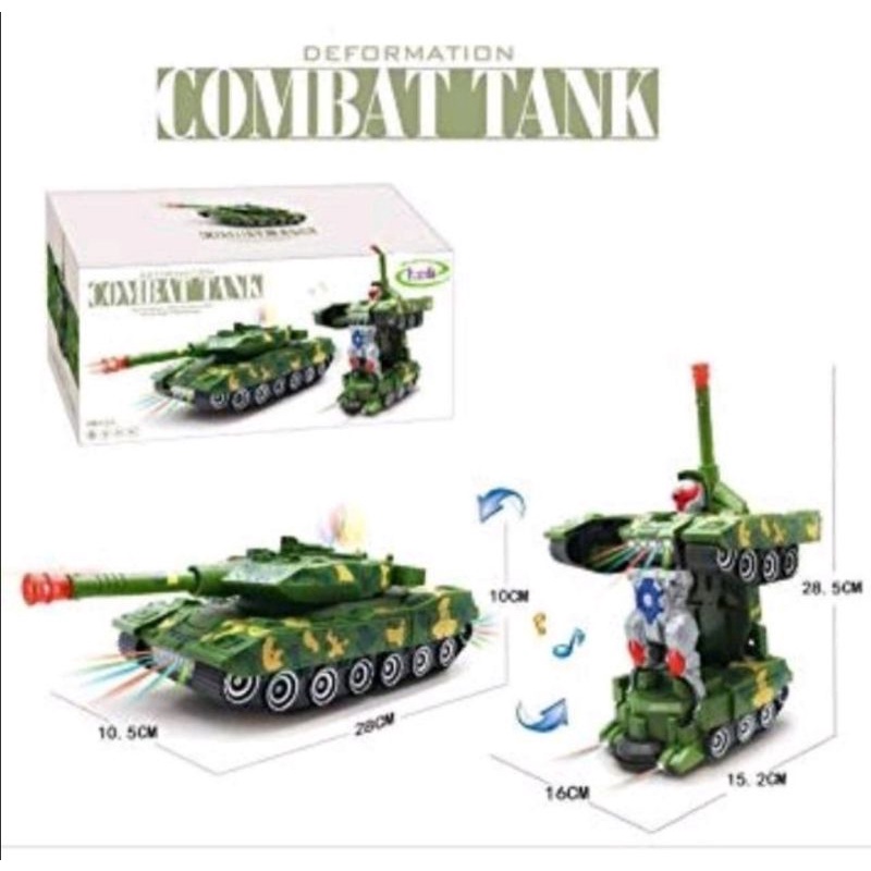 PROMO COD MAINAN COMBAT TANK ROBOT