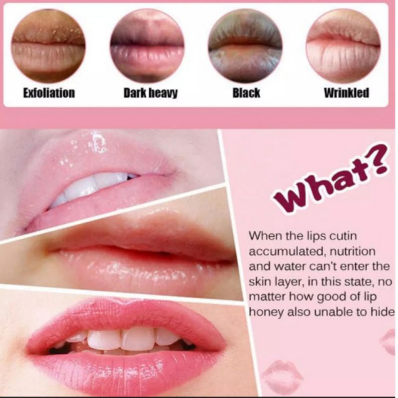 Masker Bibir Lip Mask Collagen Nourish