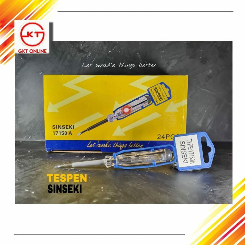 Obeng Taspen Listrik Sinseki