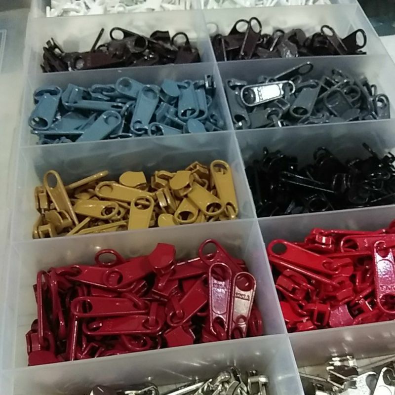 kepala resleting YKK / kepala zipper YKK