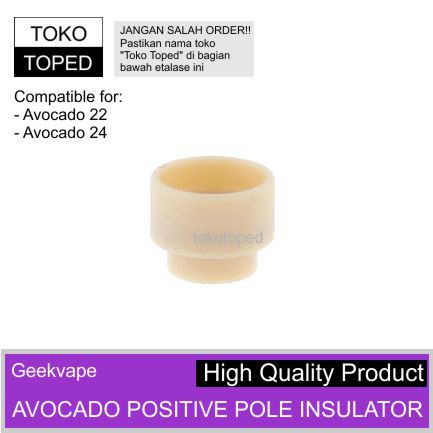 Avocado 22 Positive Pole Insulator | post coil geekvape rdta