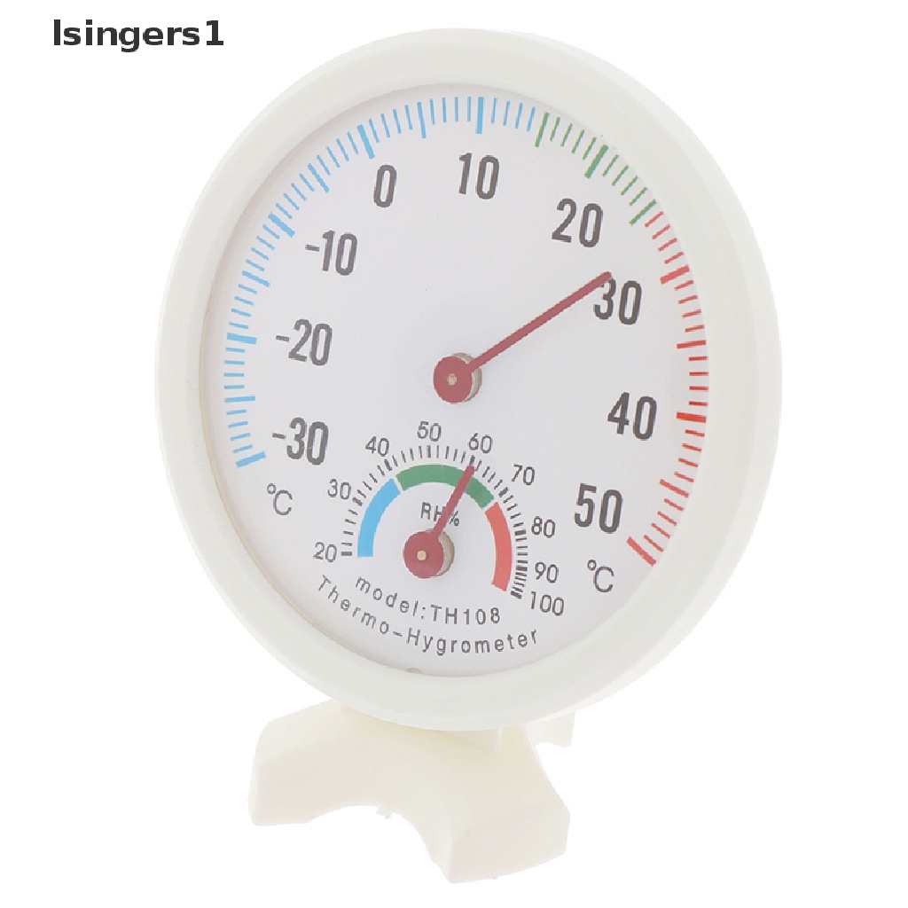 (lsingers1) Termometer / Higrometer Mini Pengukur Suhu / Kelembaban Untuk indoor / outdoor