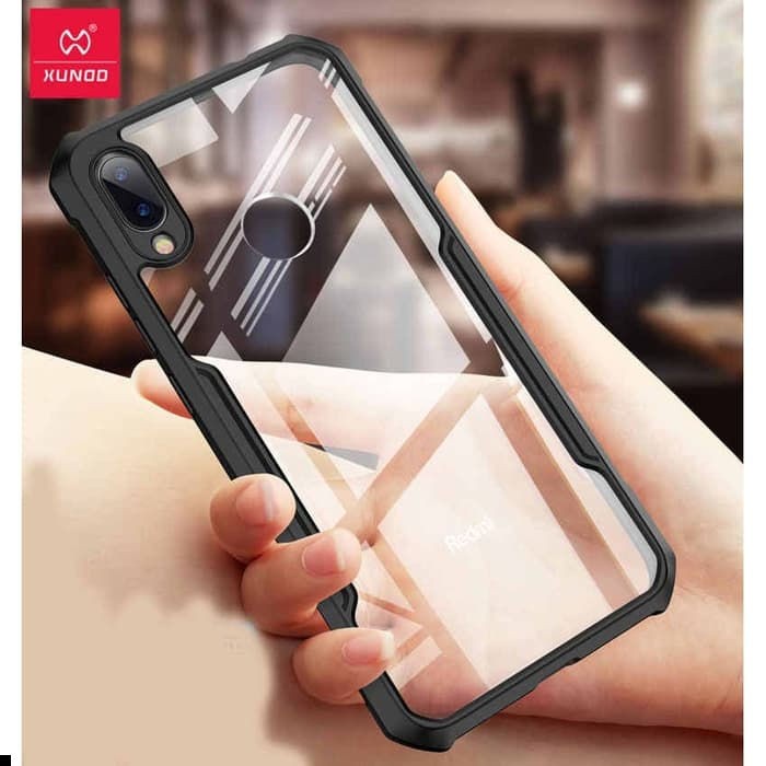 Case Bumper XUNDD Vivo Y17 Y15 Y12 Y11 Y12i Y91 Y93 Y95 Y02 2022 Camera Protection Case Armor Fusion Shockproof Premium Transparan Casing Mika