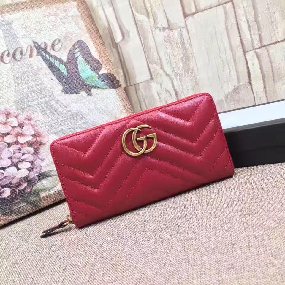 Dompet Gucc-i Marmont 448090 Dompet Ori/Branded/Quality/Super Quality/Kualitas/Asli/Mirror ML