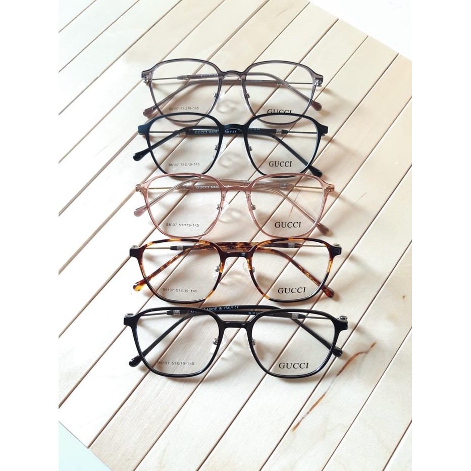 FRAME KACAMATA MURAH/KACAMATA ORIGINAL/ FRAME KACAMATA GUCCI 6137