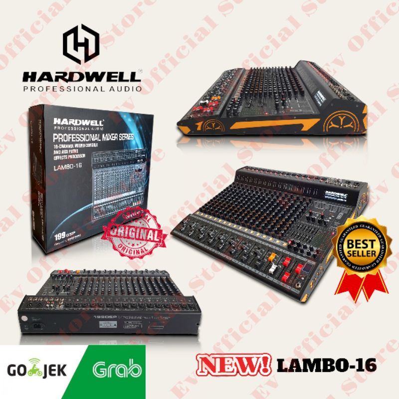 Mixer Audio 16 Channel HARDWELL LAMBO 16 Channel Original