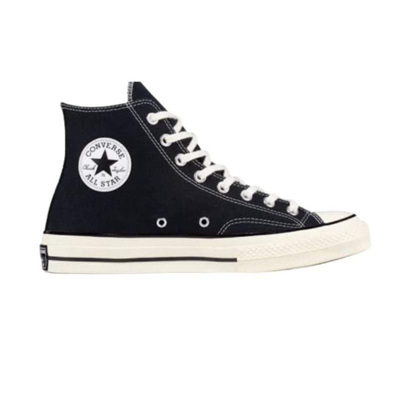 Sepatu Converse 70s High Black White Egret Premium Quality Made In Vietnam