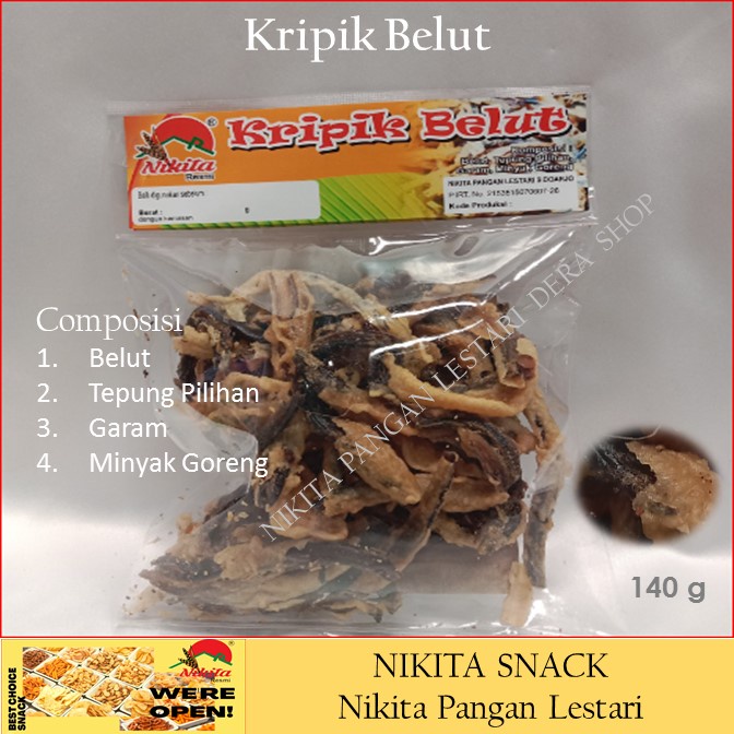 kripik daun kenikir 200g,kripik tradisional,jajanan unik,renyah,asin gurih,murah,harga terjangkau Dera SHOP