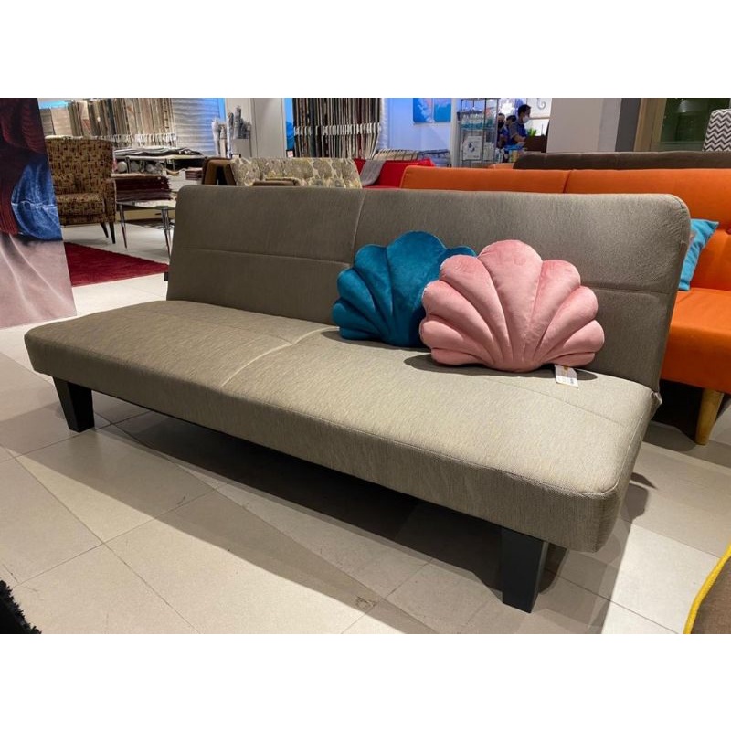 Hanna Sofa Tidur - Abu-abu Tua dan Abu-abu Chestnut by Informa