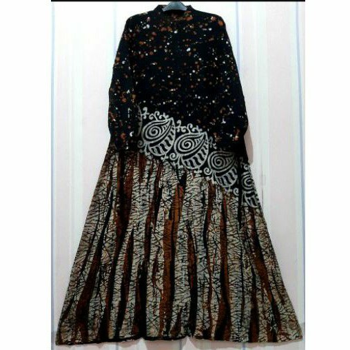 Gamis twill candi mekar madongan