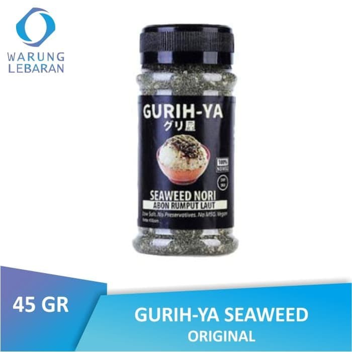 

GURIHYA SEAWEED SEASONING ORIGINAL 45 GR | BUMBU TABUR GURIH YA