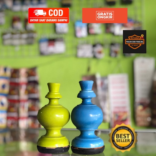 PION PLASTIK PVC FIBER UNTUK GANTUNGAN CANTOLAN SANGKAR KANDANG BURUNG MURAI BATU MB