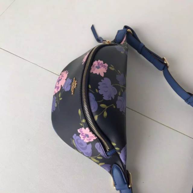 Bumbag Coach Flower signature waist bag