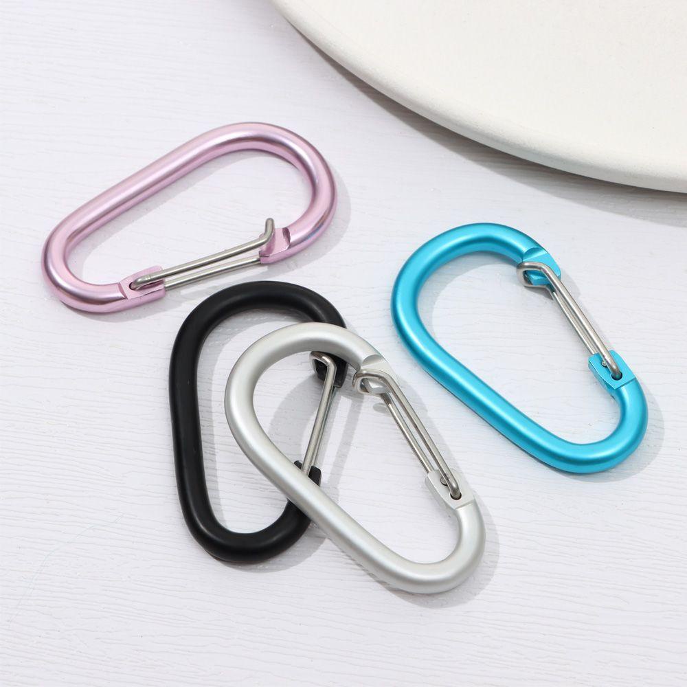 Suyo Tombol Panjat Kualitas Tinggi Peralatan Multicolor Aluminium Alloy Carabiner