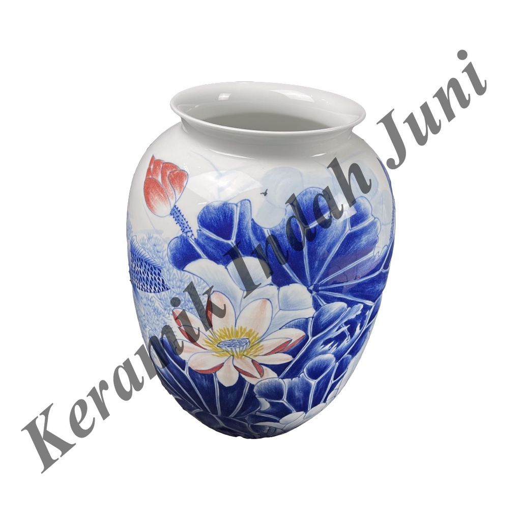 Guci/Vas Hiasan Rumah Antik V12