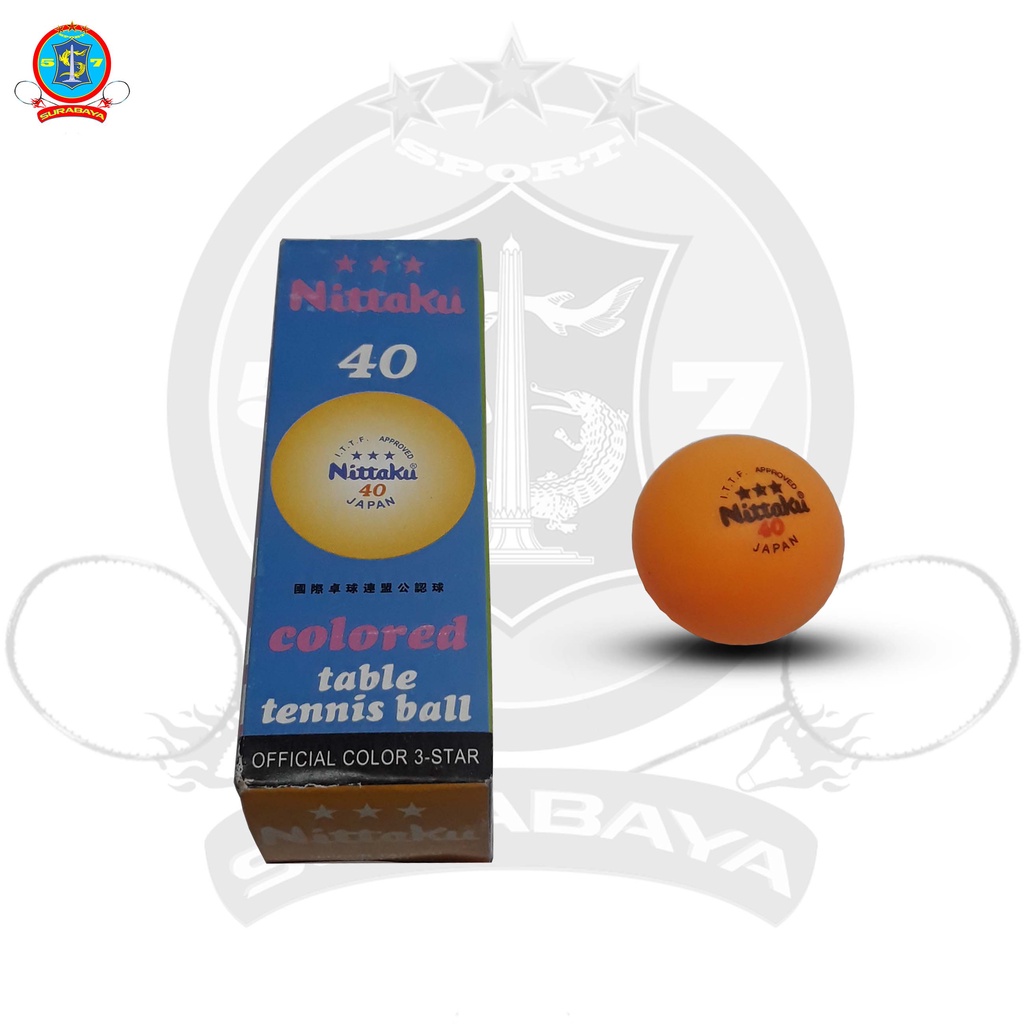 Bola Ping Pong 1 box NITTAKU Tenis Meja Original