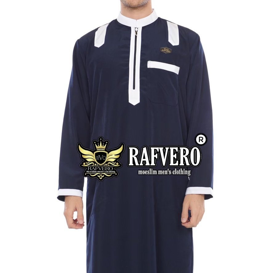 Pakaian Muslim Pria Gamis Jubah Al Zhein Original Rafvero