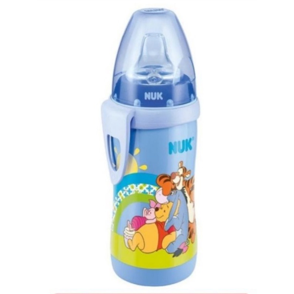 NUK  Disney Bottle with Silicone Spout Original 12m+ Botol Spout Botol Minum Winnie The Pooh 300ml