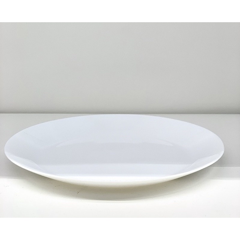 Ikea Oftast Piring datar kaca beling keramik original