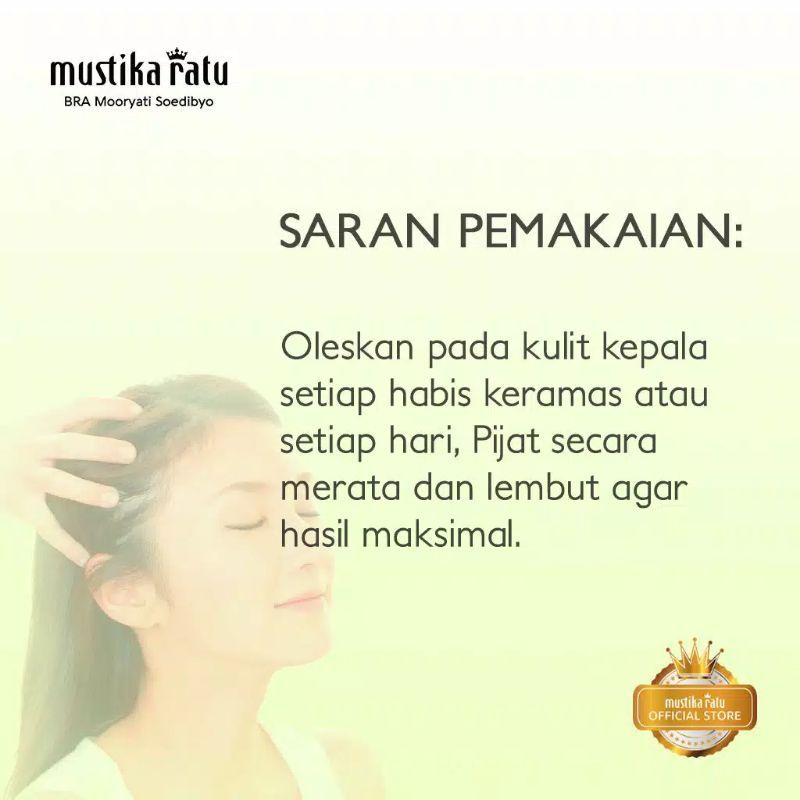 Mustika Ratu Hair Tonic Penyubur Rambut 175ML