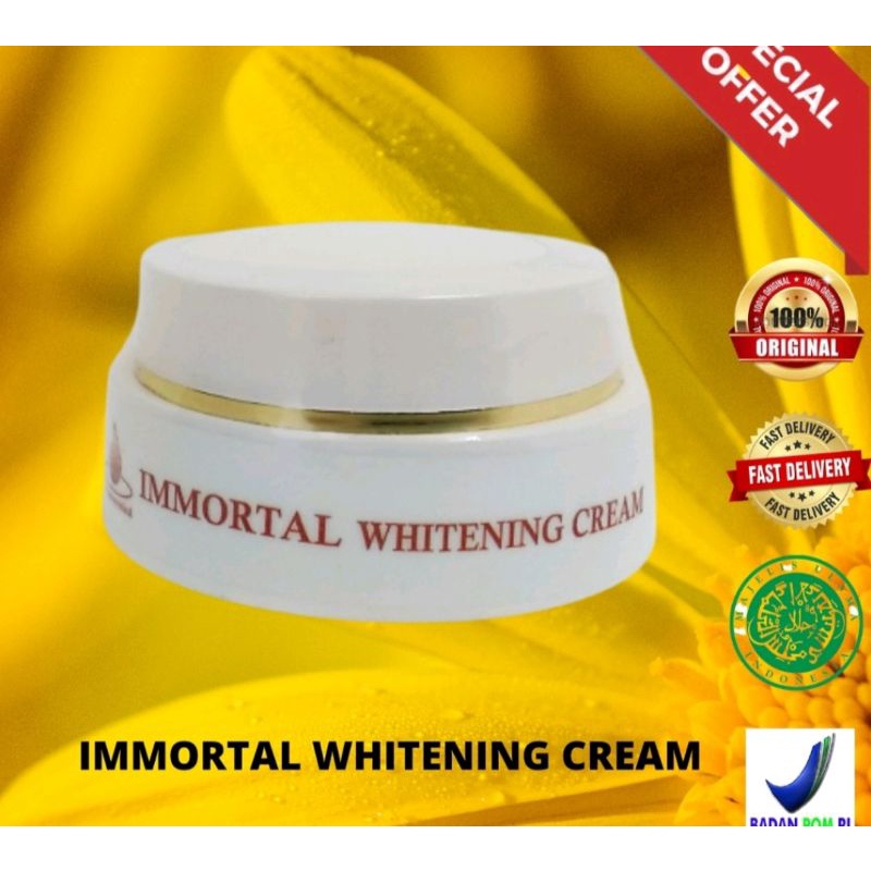 immortal whitening cream