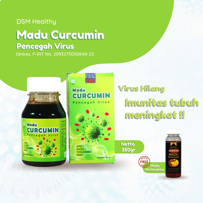 

DSM Healthy Madu CURCUMIN + Madu Multinektar 300 gr