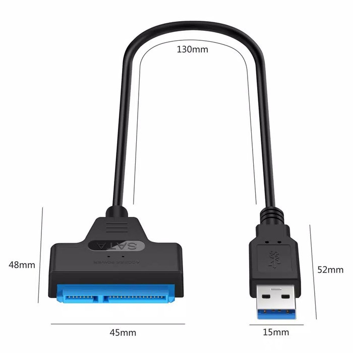 Kabel converter USB 3.0 to SATA 3.0