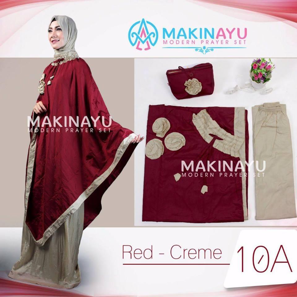 Mukena Ponco Traveling Parasut Premium 10a