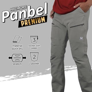 Celana Panjang Pria Outdoor Quickdry Hikemore Panbel Premium