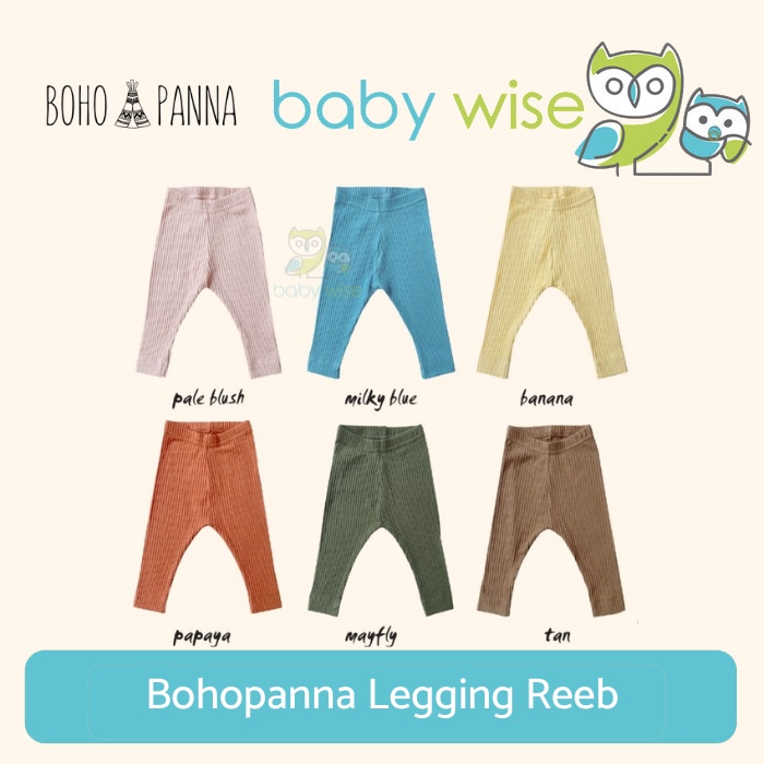 Bohopanna Legging Reeb Rib - Celana Anak