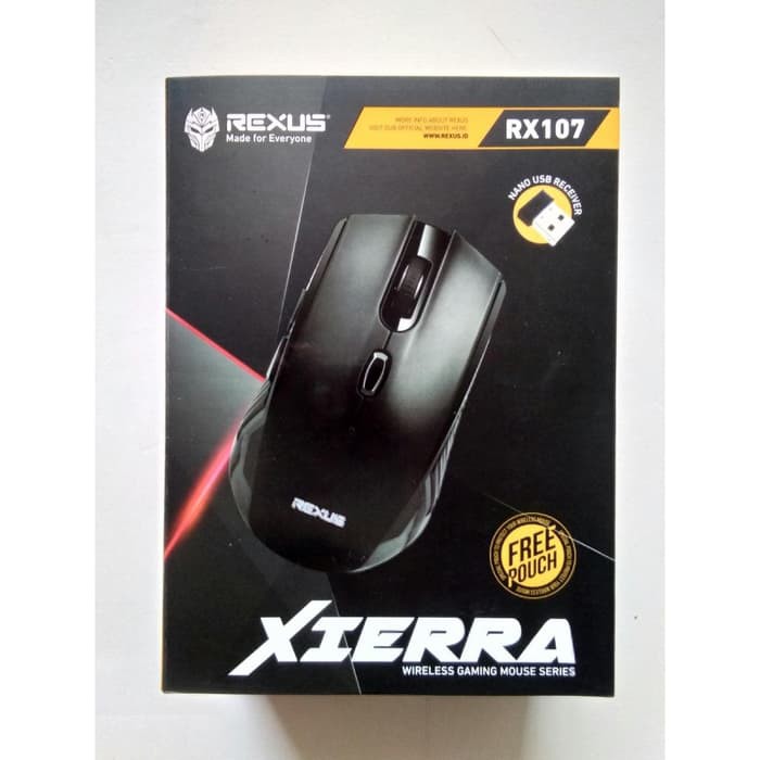 MOUSE WIRELESS REXUS RX-107 6D