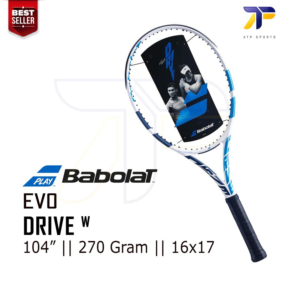 驚きの価格が実現！】 Babolat Evo Drive Women， Adult Tennis Racket Strung Size 0並行輸入 