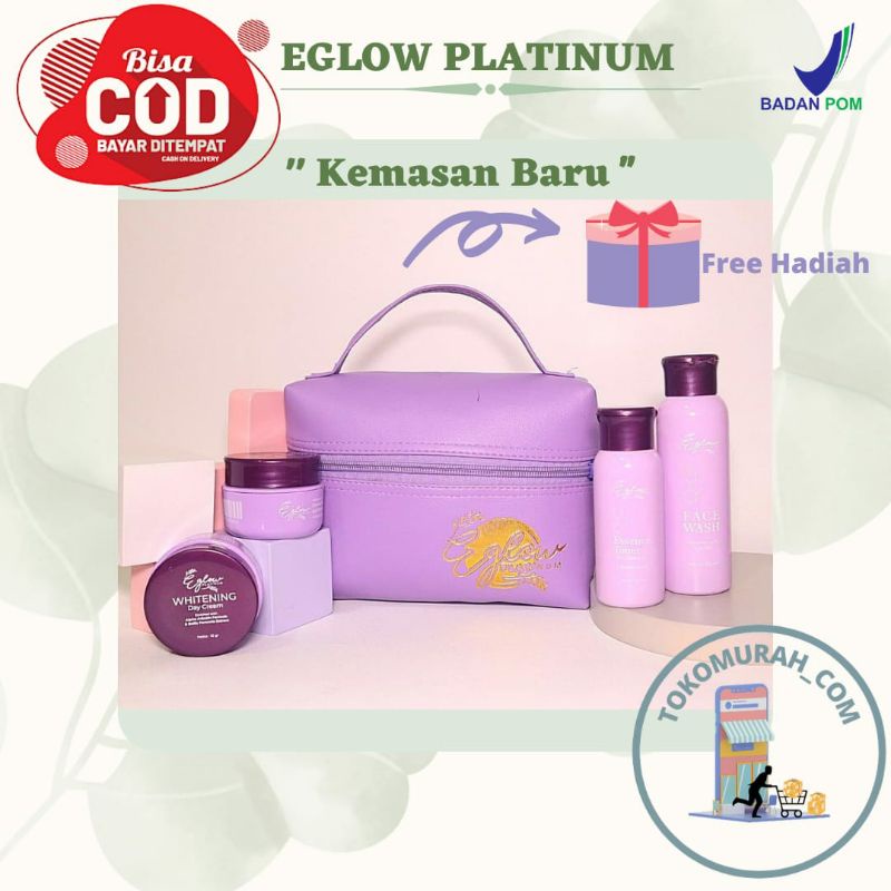 Eglow Platinum Skincare/Skincare BPOM Murah