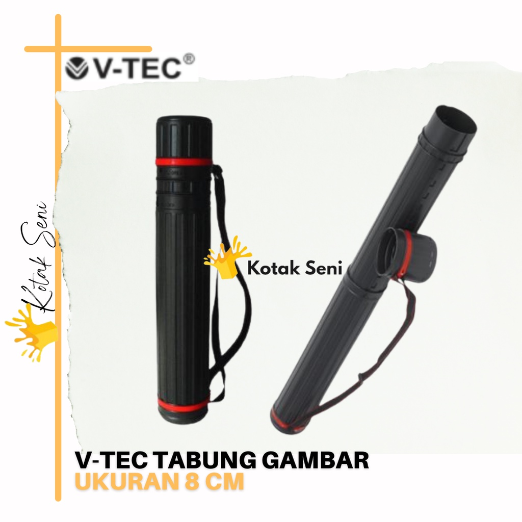 

V-Tec Tabung Gambar Diameter 8 Cm / Tas Gambar Diameter 8Cm / Drafting Tube V-Tec 8 Cm