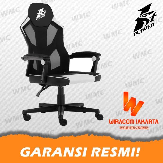 1StPlayer P01 White - Kursi Gaming Chair