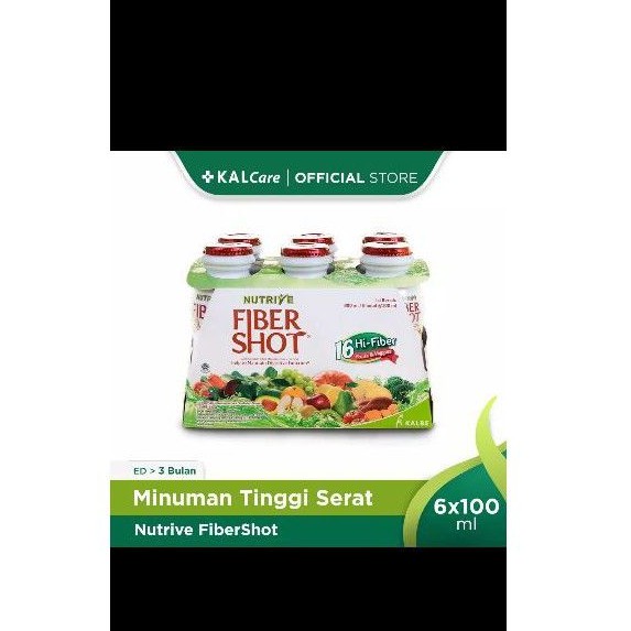 

Nutrive Fiber Shot 1Pack isi 6