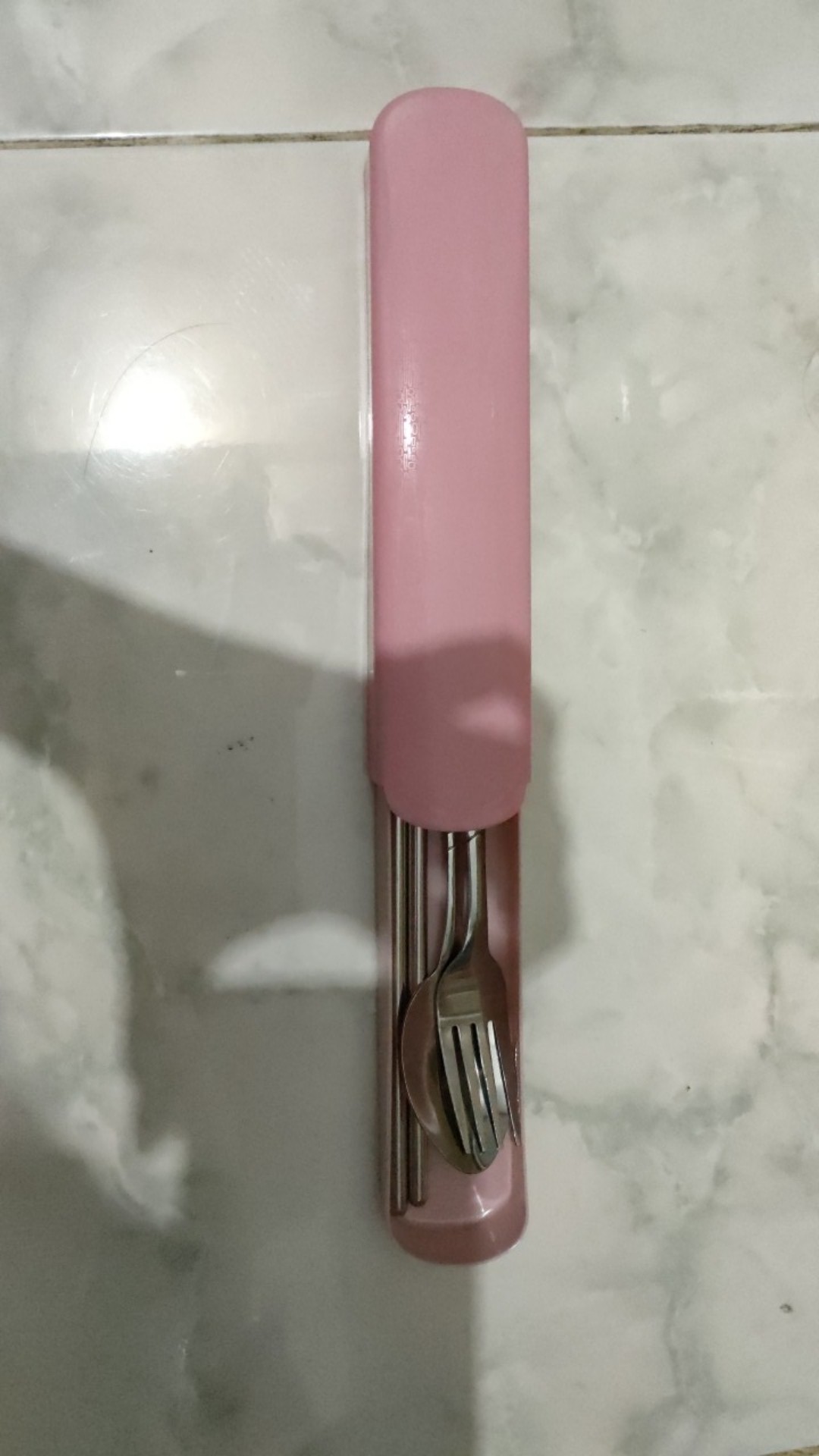 Set Sendok Garpu Sumpit Alat Makan Stainless Steel Food Grade