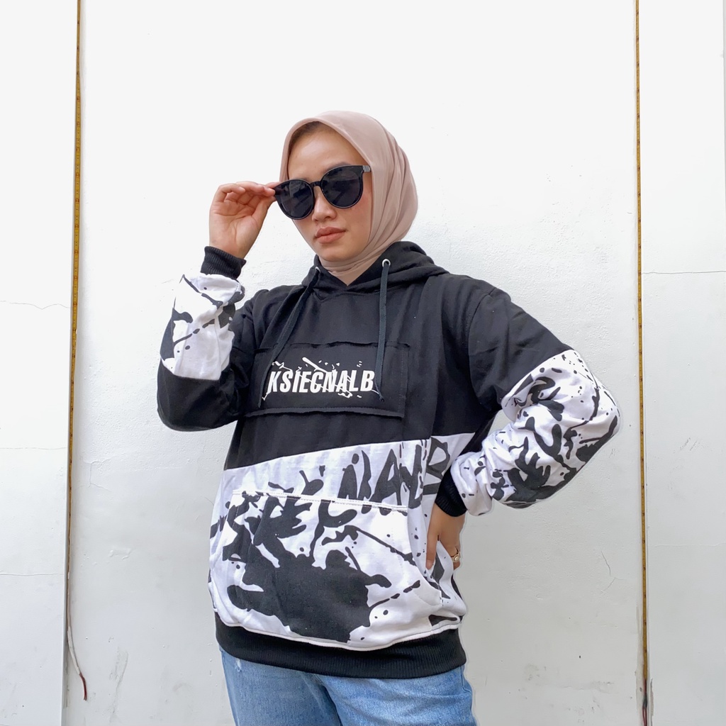 KSIECNABLE HOODIE HITAM-PUTIH || HOODIE KEREN || HOODIE KOMBINASI #KSI