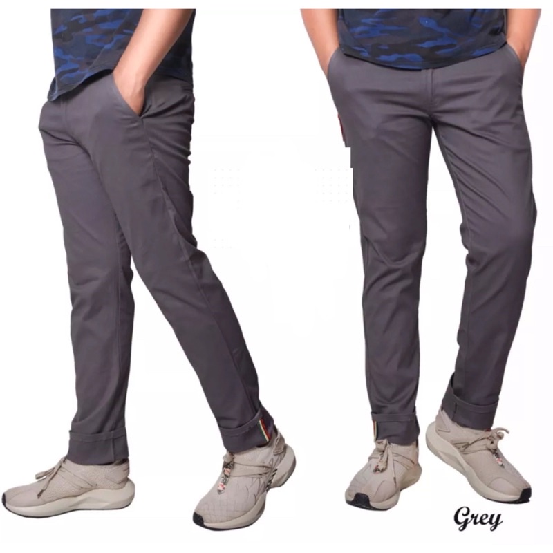 Celana panjang chino pria trend masa kini/celana panjang chino street/celana panjang chino slim fit