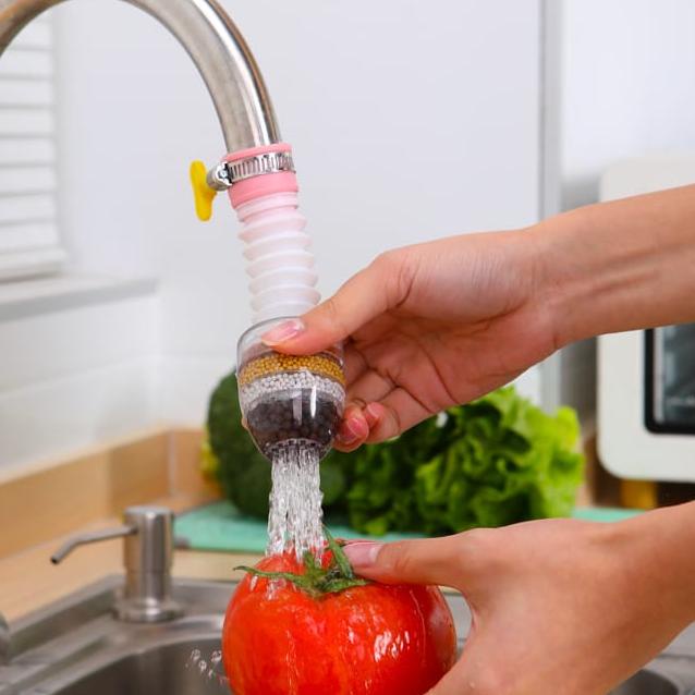 ➧ SARINGAN AIR KRAN 4 BATU PENYARING FILTER SAMBUNGAN KRAN BATU STERIL SKR02 ☼