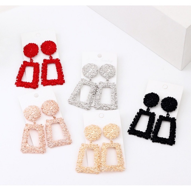 MORYMOSHI A48 Anting Tusuk Pesta Elegant Fashion Wanita Korea Aksesoris Murah