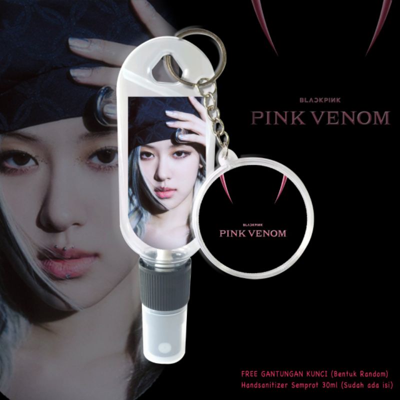 FREE GANCI+ISI HS 30ML!!! HAND SANITIZER BLACK PINK VENOM BP