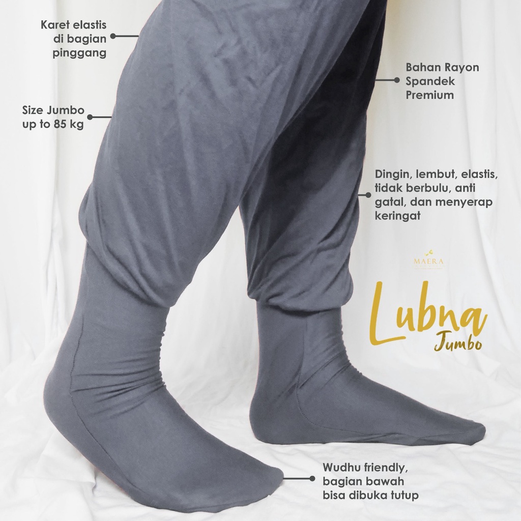 Legging Wudhu Premium Celamis Wanita Dewasa JUMBO  Muslimah By Maera Indonesia