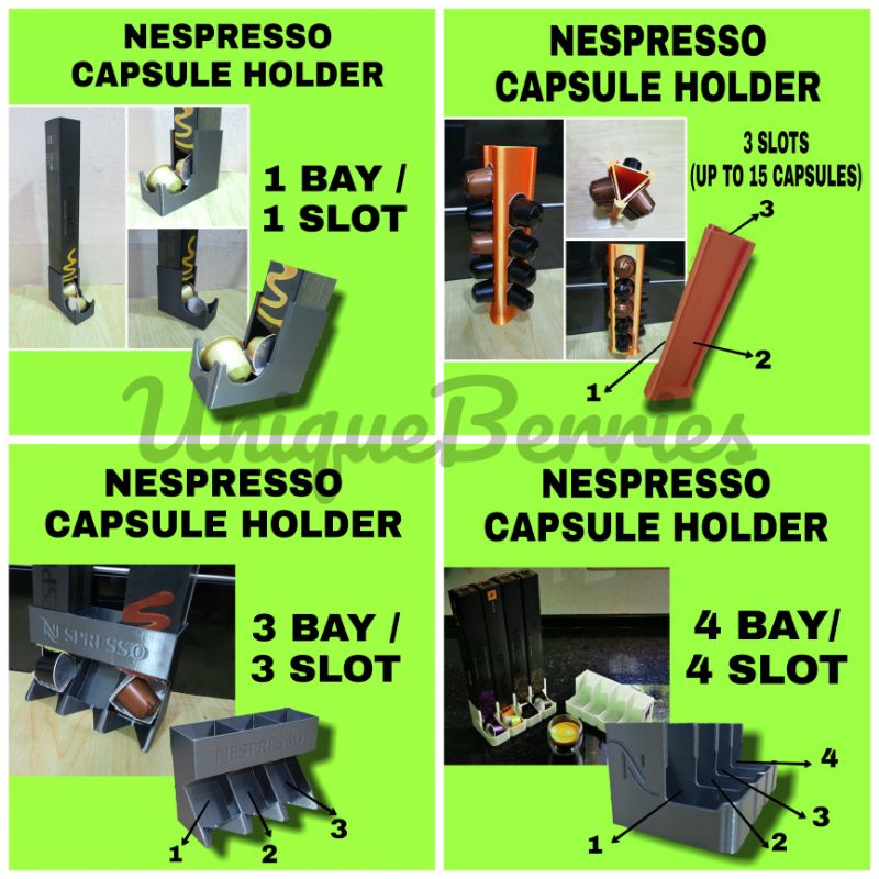 Nespresso Capsule Holder Kapsul Holder Tempat Kapsul Nespresso Kapsule